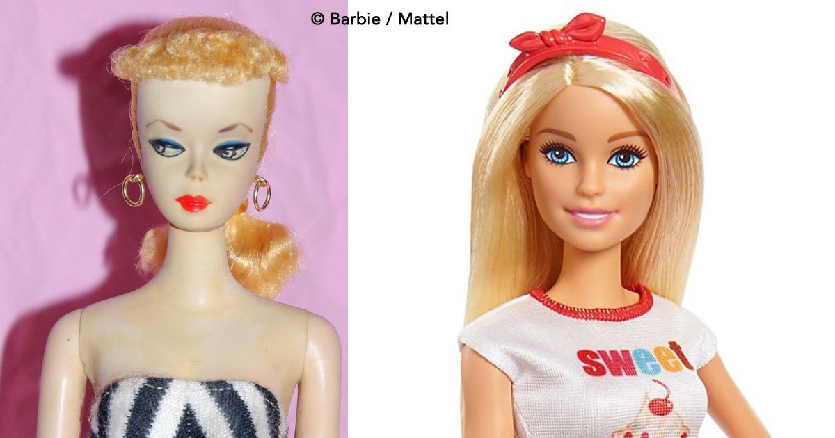 evolucion de barbie
