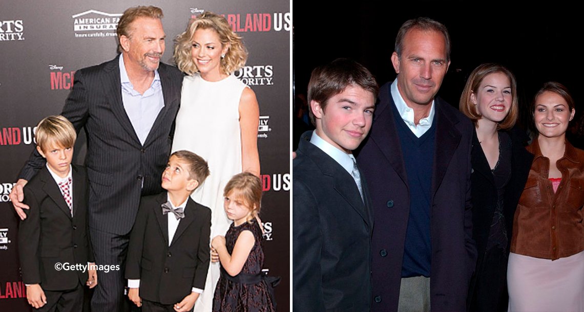 El actor Kevin Costner con 7 hijos ahora se dedica al reto más grande,  cuidar a su gran familia - Va a gustarme