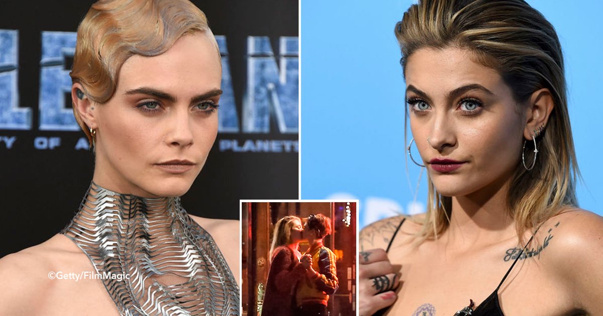 cover22cara.jpg?resize=412,275 - Paris Jackson y Cara Delevingne a los besos confirman su noviazgo