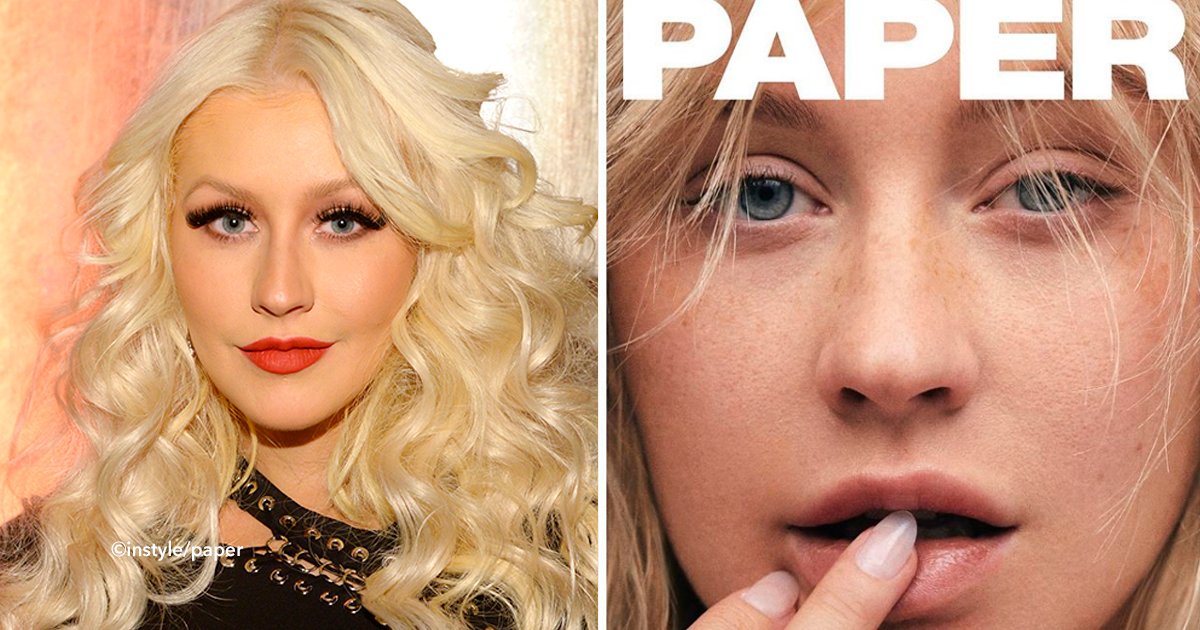 cover22chris.jpg?resize=412,232 - Por primera vez podemos ver a Christina Aguilera sin maquillaje en la portada de una revista