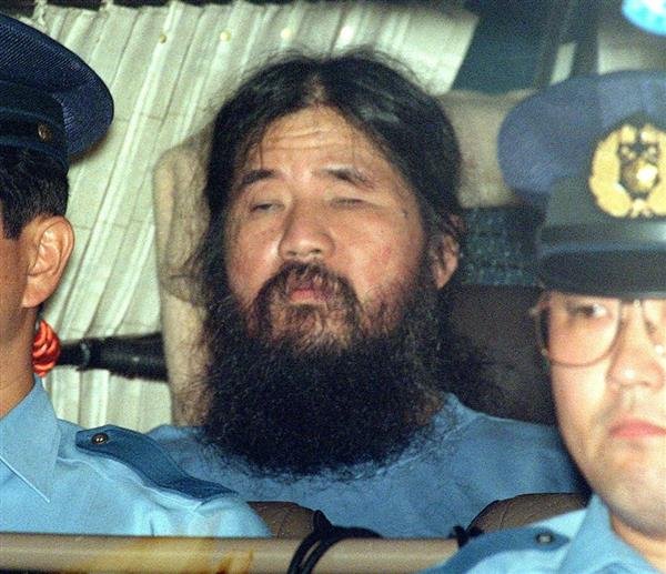 Image result for オウム真理教　1995年　松本死刑囚