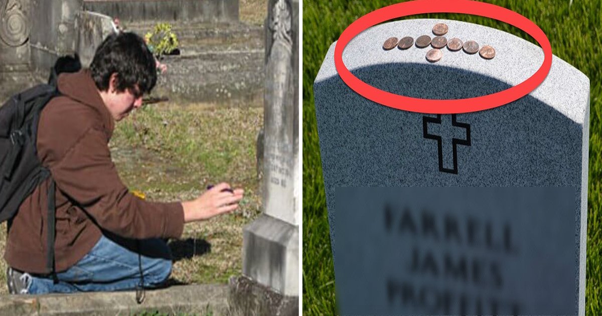 11ec8db8eb84ac 1.jpg?resize=412,232 - Tribute To Dead Soldiers: If You Ever See A Quarter Resting On Top Of A Grave Stone, Don’t Touch It