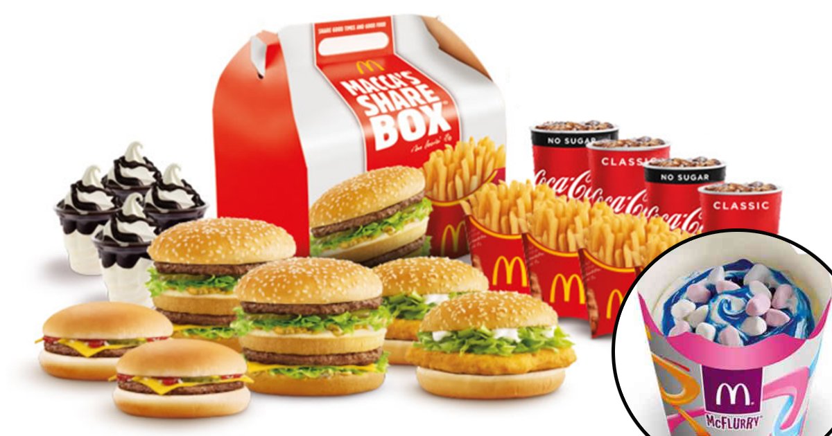 McDonald's présente la family box, pour l'instant ...