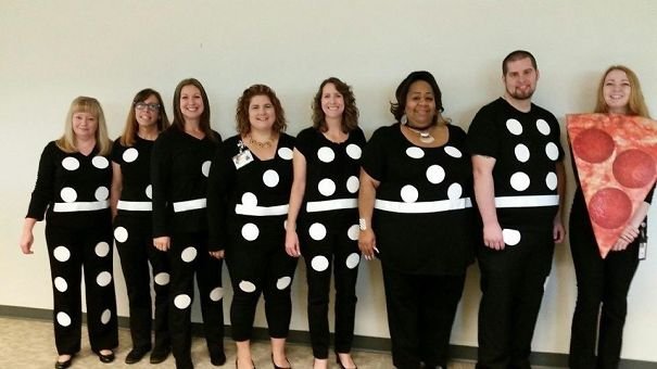 Dress Up Like "Dominoes" They Said Dress Up Like "Dominoes" They Said