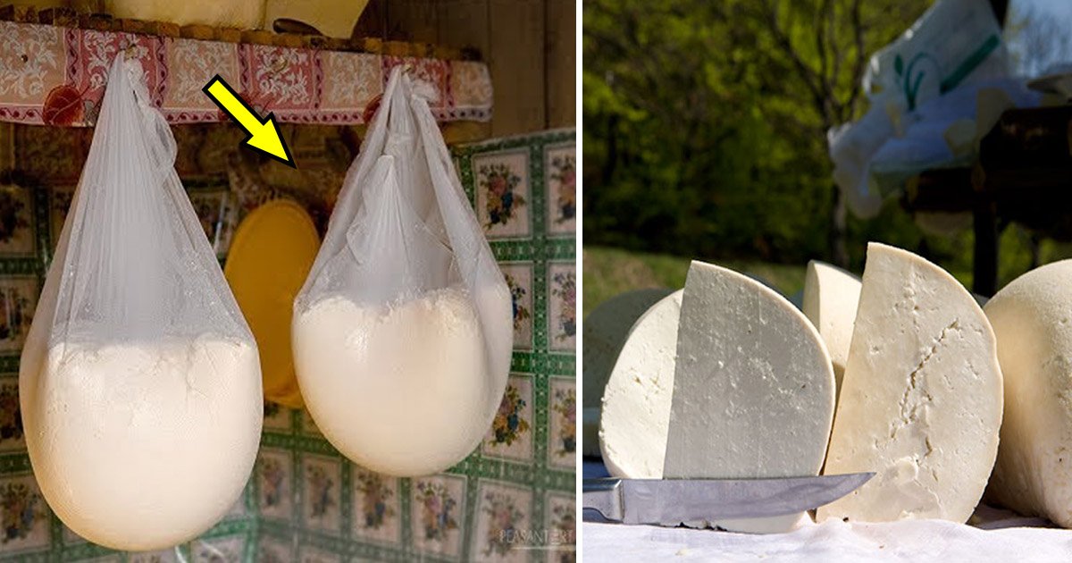cheese.jpg?resize=1200,630 - Cette fabrication de fromage de brebis traditionnel roumain vous mettra l'eau à la bouche