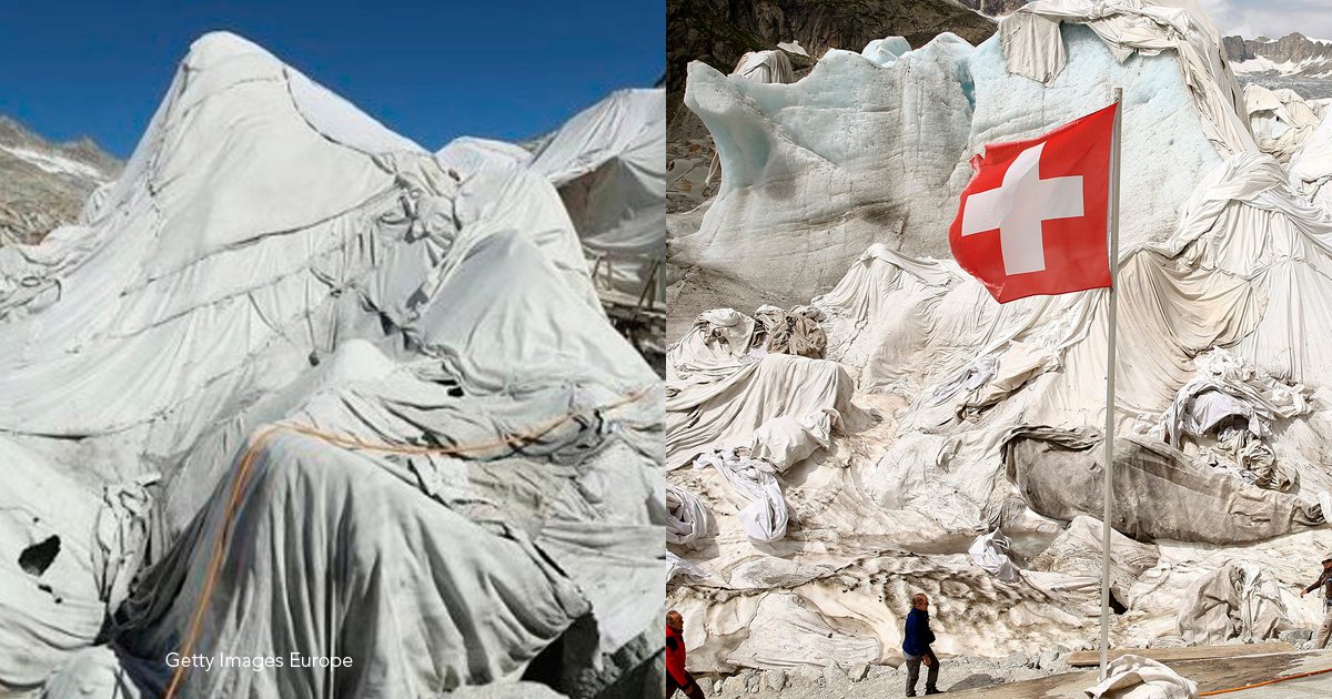 cold.png?resize=412,232 - Suizos envuelven con una manta gigante un glaciar para prevenir que se derrita