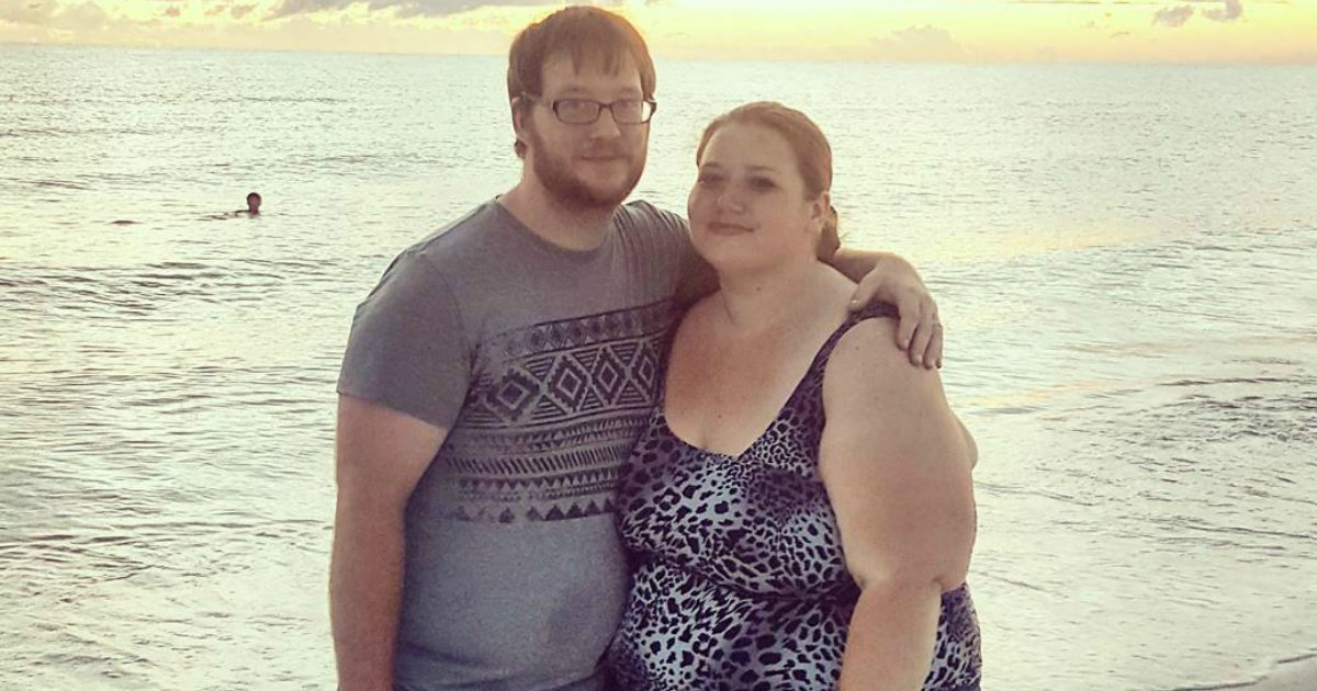 couple 1.png?resize=1200,630 - Em 2016, eles prometeram emagrecer. Hoje, o casal perdeu mais de 170 kg juntos!