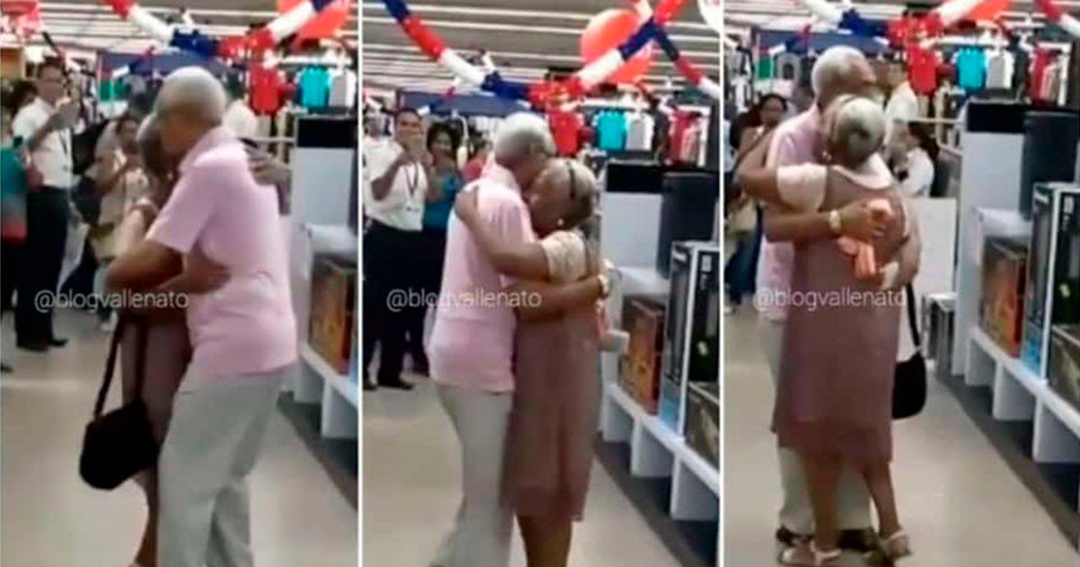 cover22bailando.jpg?resize=412,275 - Estos abuelos se pusieron a bailar en el supermercado de forma muy romántica y explotaron las redes