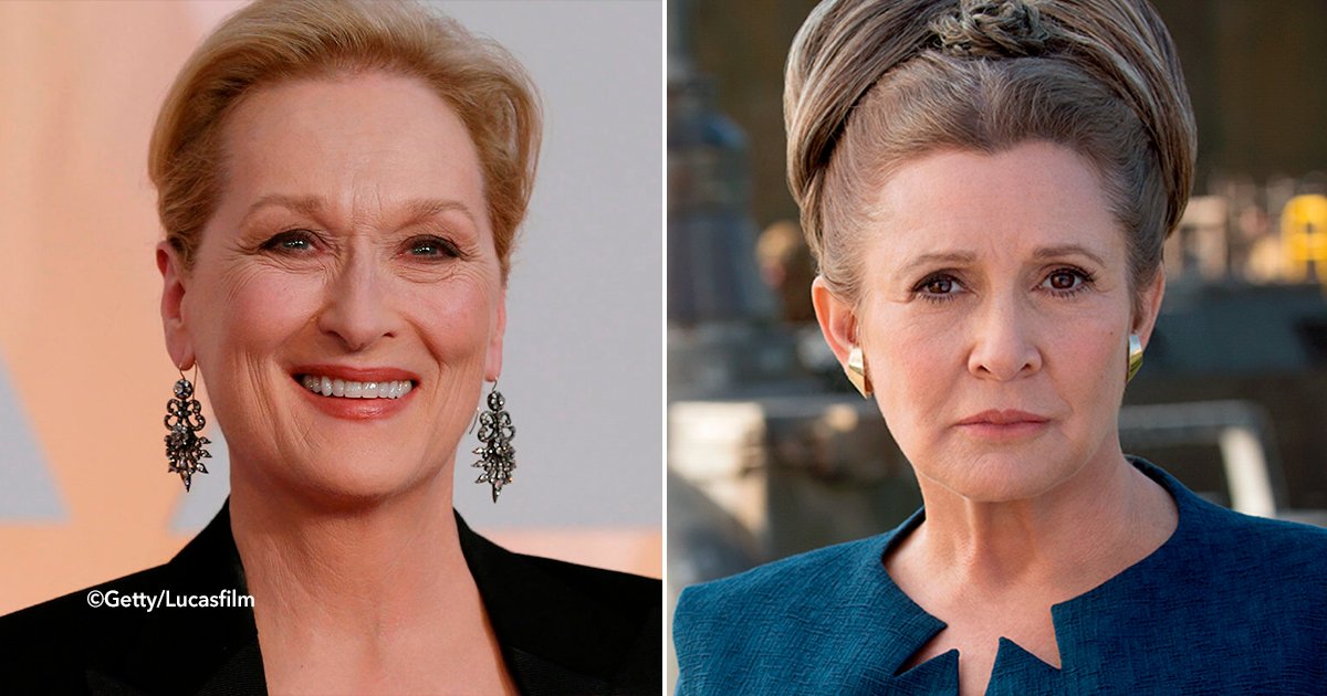 cover22leia 1.jpg?resize=412,232 - ¿Acaso Meryl Streep es la candidata para interpretar a Leia en la nueva entrega de Star Wars ?