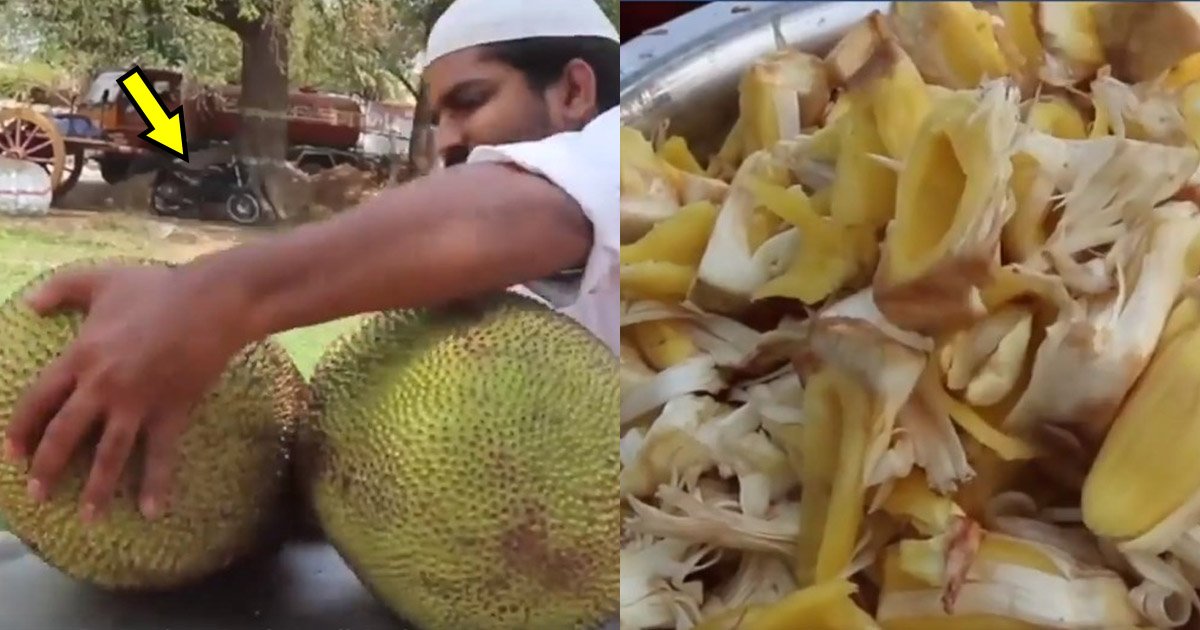 giant.jpg?resize=1200,630 - Un chef cuisinier réalise Biriyani unique pour des orphelins utilisant deux fruits géants