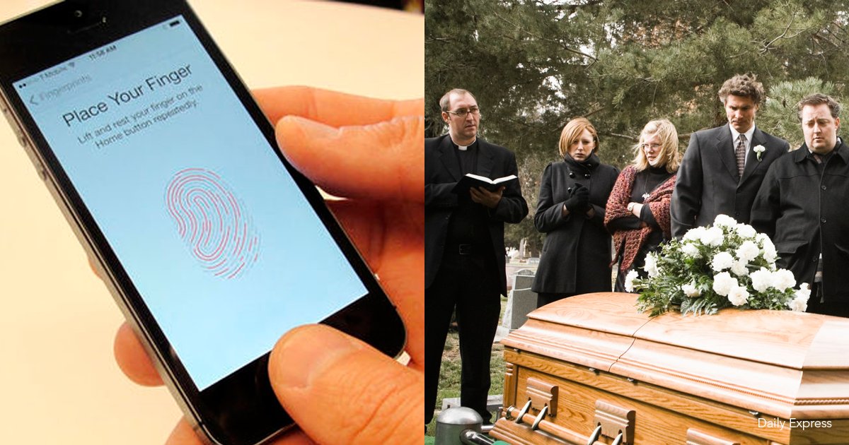 iphon.png?resize=412,275 - En medio del funeral entraron policías e intentaron desbloquear el teléfono del muerto con su dedo