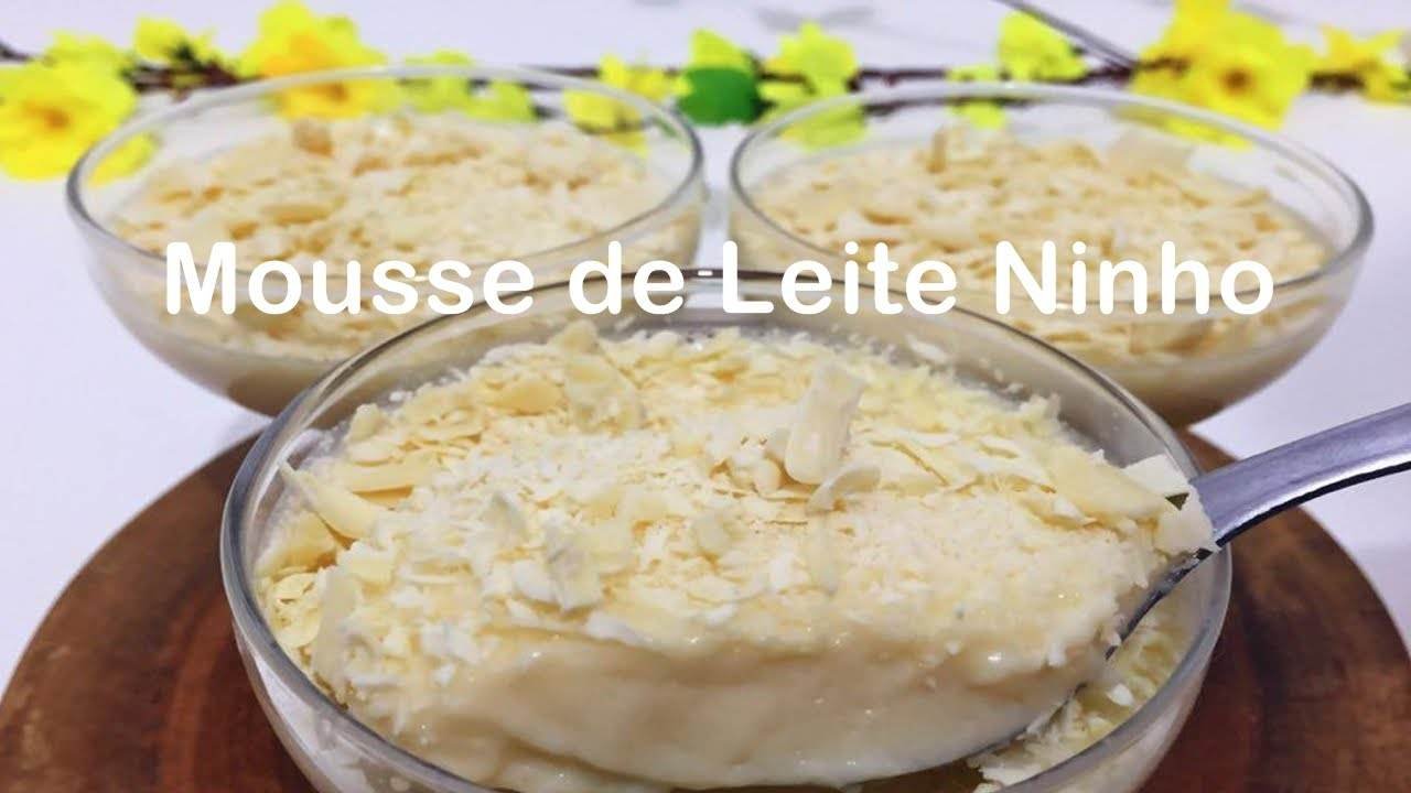 receita de mousse de leite ninho.jpg?resize=412,275 - Receita de mousse de leite ninho super fácil e muito gostosa