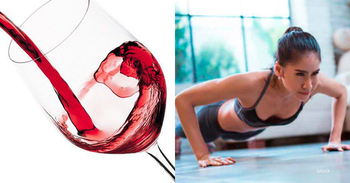 vino.png?resize=412,232 - Según los científicos, beber un vaso de vino es lo mismo que ir durante 1 hora al gimnasio