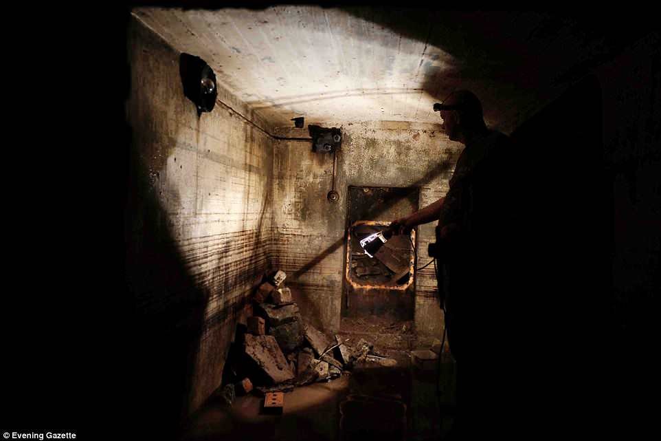 The secret wartime bunker is believed to have been around for 100 people who lived on the street during the conflict
