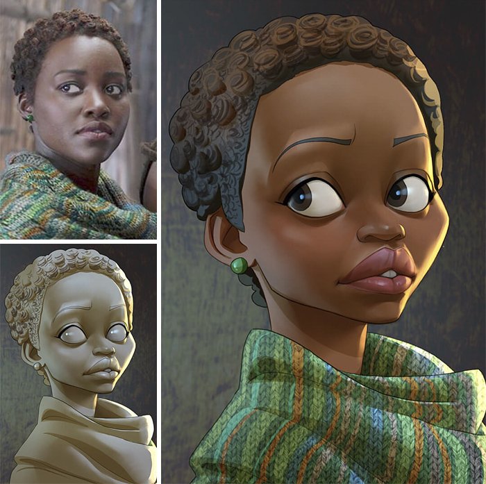 Artist Makes Incredible Illustrations Of Movie Characters At Spontaneous Moments Artist Makes Incredible Illustrations Of Movie Characters At Spontaneous Moments