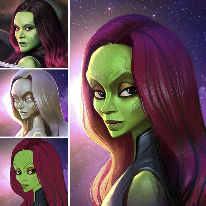 Artist Makes Incredible Illustrations Of Movie Characters At Spontaneous Moments Artist Makes Incredible Illustrations Of Movie Characters At Spontaneous Moments