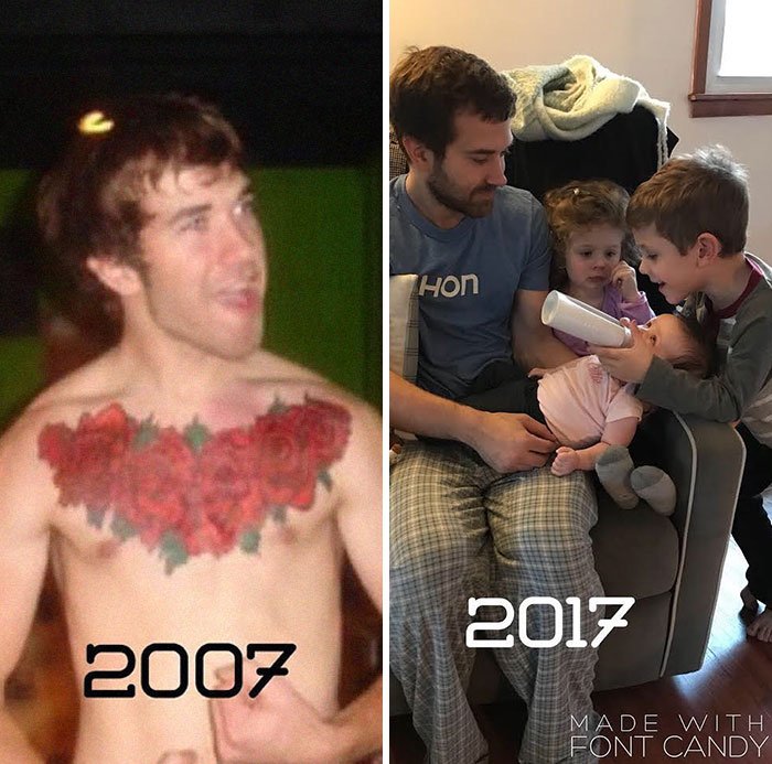 Before And After Having Children