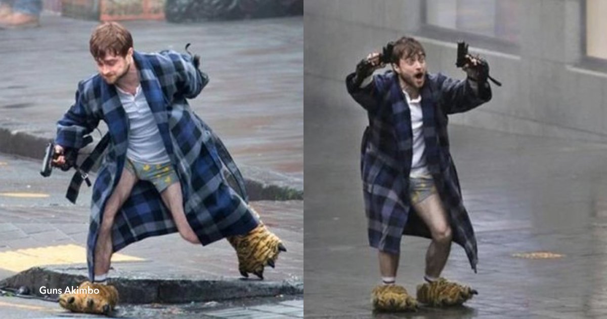 a cove.jpg?resize=412,232 - Harry Potter (Daniel Radcliffe) foi encontrado vestido de maneira bizarra nas ruas de Auckland