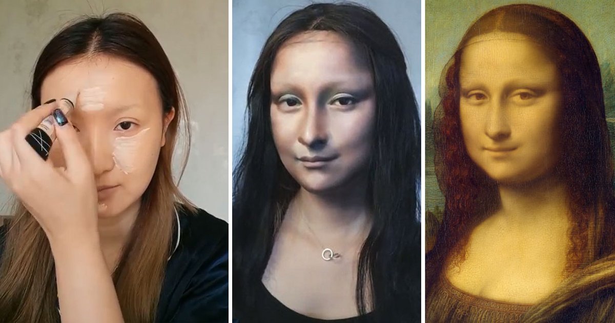 chinese.jpg?resize=1200,630 - Cette blogueuse chinoise se transforme en Mona Lisa !