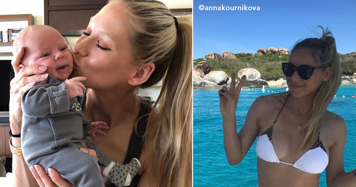 cover 8.jpg?resize=1200,630 - Ana Kournikova tiene un entrenamiento especial que la hace lucir un cuerpo increíble después de su parto