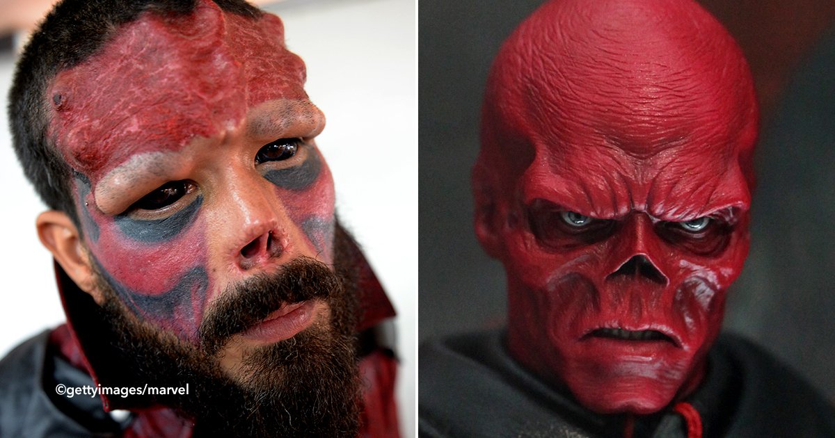 cover22redss.jpg?resize=1200,630 - El hombre que cambió su rostro para lucir como Red Skull de Marvel, dice estar orgulloso de su transformación