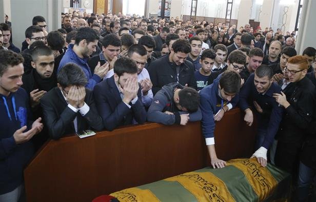 Mohammad al-Chaar funeral. (NOW)