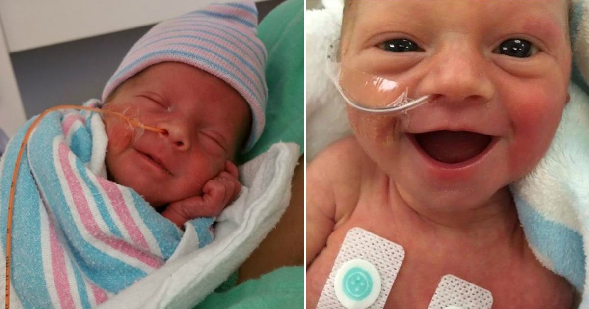 preemie babies.jpg?resize=1200,630 - Ces bébés prématurés sont heureux d'être en vie, et leurs sourires valent de l'or