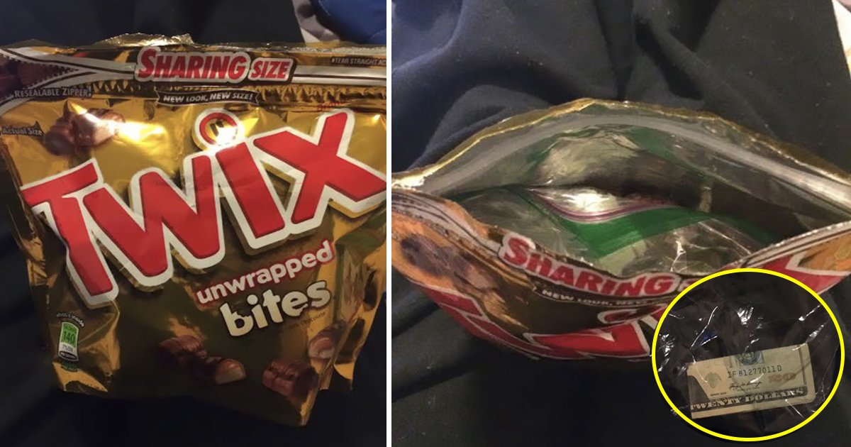 twix.jpg?resize=1200,630 - Clever Mother Returned Money To Her Friend By Hiding It In A Twix Bag After She Refused To Accept It
