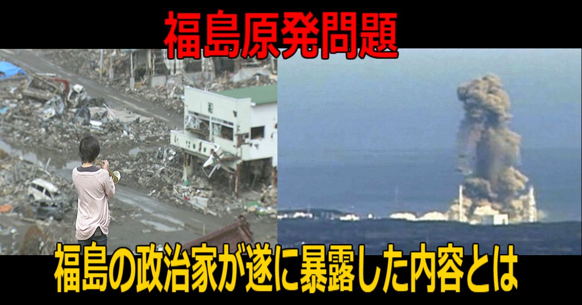 www 4.jpg?resize=412,232 - 【大暴露】福島原発問題、福島の政治家が遂に暴露した内容とは、、？