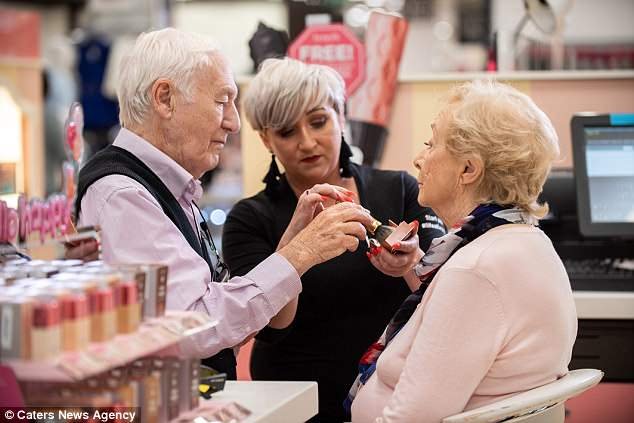 The couple, of Waterford, Ireland, have been helped by Benefit make-up artist Rosie O