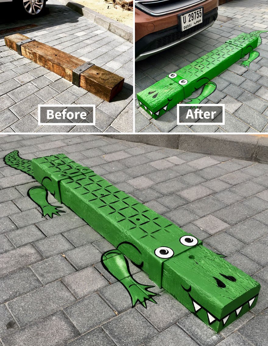 Gator Sighting (Dubai)
