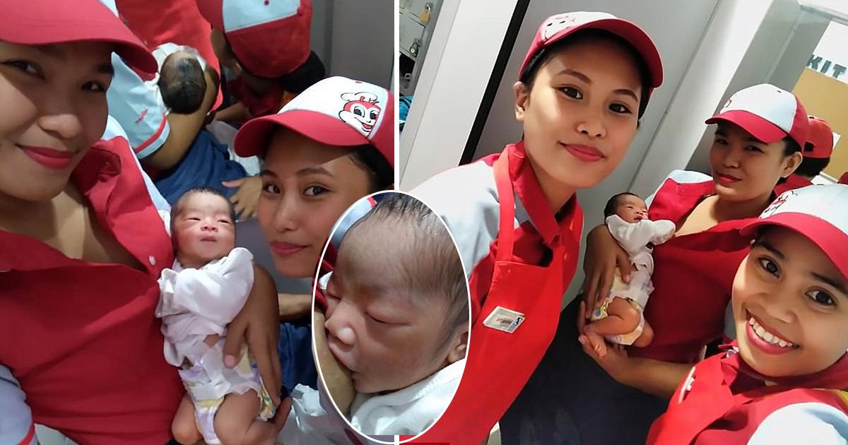 adfasfd.jpg?resize=412,275 - Fast Food Employee Breastfeeds Baby They Found Outside A Restaurant