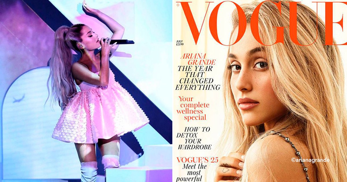 cover22ari.jpg?resize=412,275 - Ariana Grande comparte el momento más difícil de su vida para la revista Vogue, además posó sin maquillaje