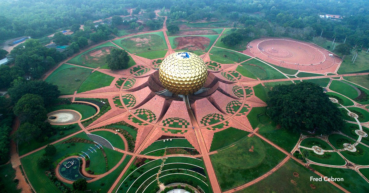 cver.png?resize=1200,630 - Viven sin política, religión, dinero, ni policías, es una ciudad autosustentable llamada “Auroville”