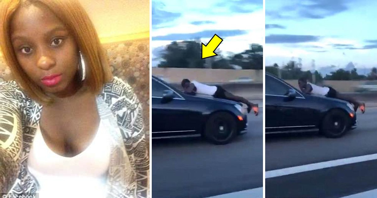 dvg.jpg?resize=412,232 - Une femme est filmée en train de foncer sur l'autoroute avec son ex sur le capot de la voiture