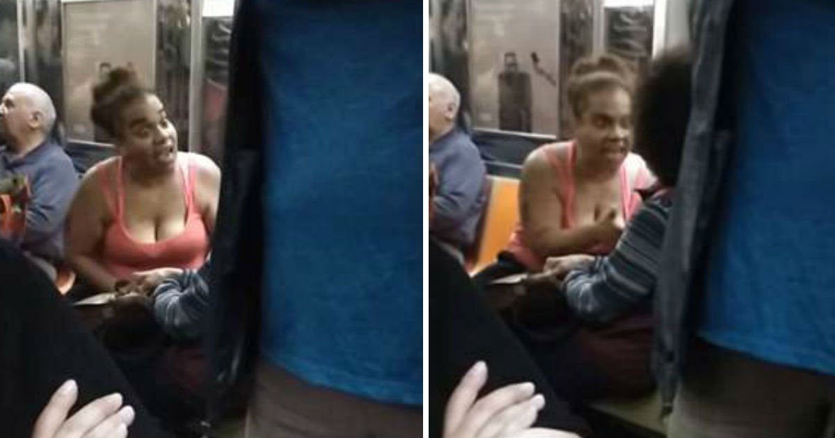 ec9db4eba684 ec9786ec9d8c 1.jpg?resize=1200,630 - Mother Threatened Woman On New York Subway, She Even Tried To Involve Her Daughter In Their Fight