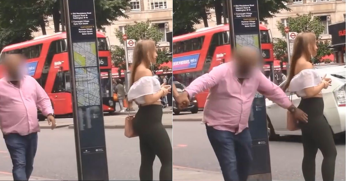 ed97a4ec9ca0.jpg?resize=1200,630 - '몸매 좋은 여성'이 길거리에 서있자 엉덩이를 때리고 지나가는 시민 (영상)