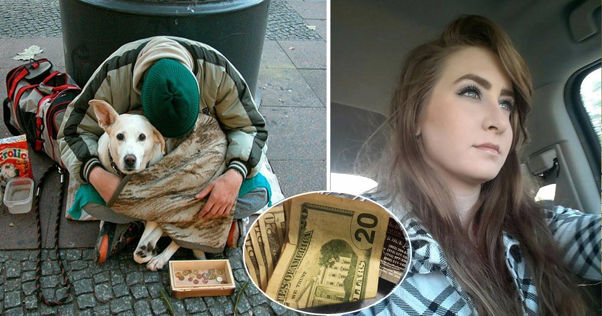 fasdfasfd.jpg?resize=1200,630 - Woman Went Against Her Principles And Gave Homeless Man Some Money, Months Later He Returned The Money Along With His Business Card