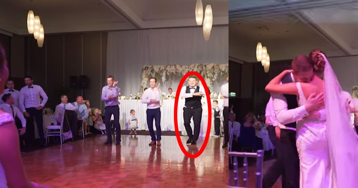 featured 7.jpg?resize=1200,630 - El novio sorprende a la novia el día de su boda con una coreografía de baile increíble: su reacción no tiene precio