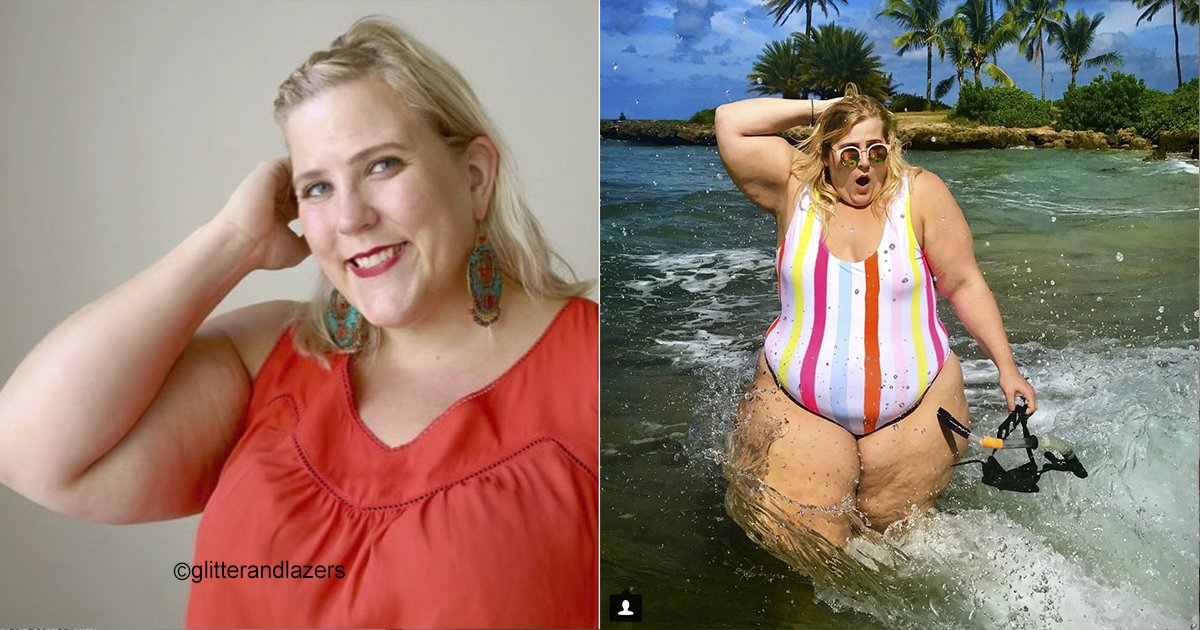 glitterandlazers.png?resize=1200,630 - Mujer de talla grande quería posar en bikini para una sesión fotográfica, pero las autoridades lo impidieron
