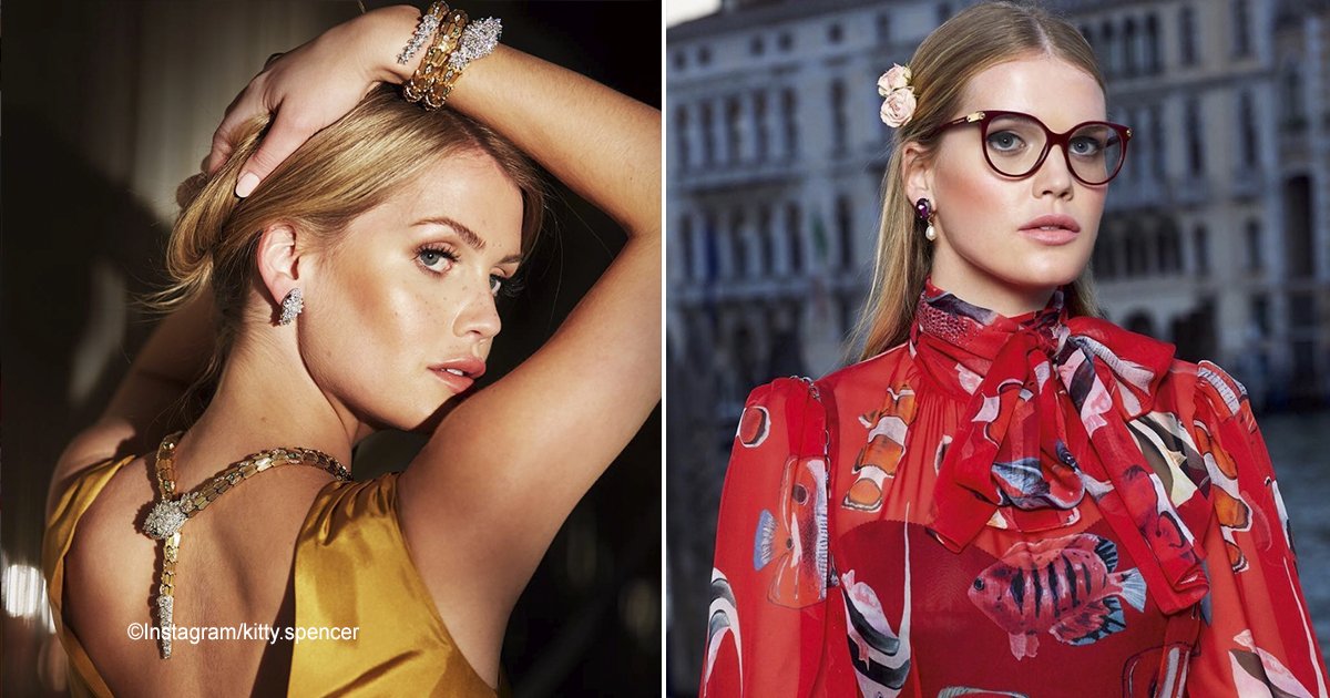 kittyspencer.jpg?resize=412,275 - Lady Kitty Spencer, la sobrina de la princesa Diana se ha convertido en todo un ícono de la moda, estos son sus mejores atuendos