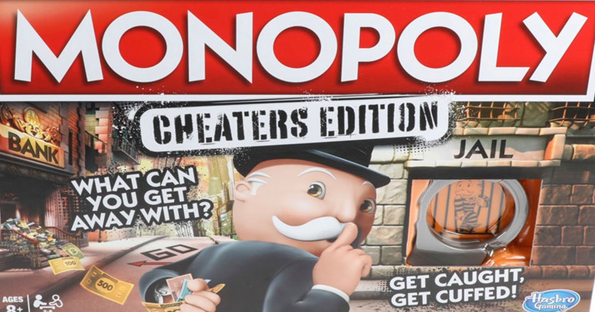 monopoly unveils an edition that is made specifically for cheaters.jpg?resize=412,275 - Monopoly Unveiled The Newest Edition That Is Made Specifically For 'Cheaters'