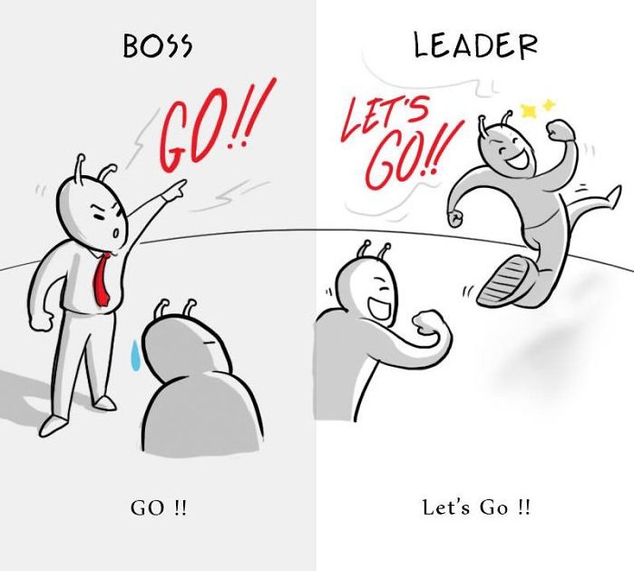 office cartoons differences boss vs leader healthy society 5b2a054b56ed2  700 1.jpg?resize=412,275 - 8張圖讓你秒懂所謂「老闆」和「領導者」的差別，血汗員工淚推完全超中肯！