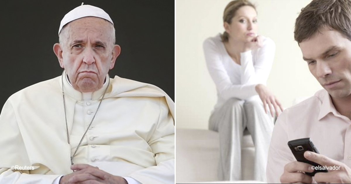 papa.jpg?resize=1200,630 - Papa Francisco causa controvérsia ao dizer que é preferível que os casais se separem, ao invés de viver infelizes