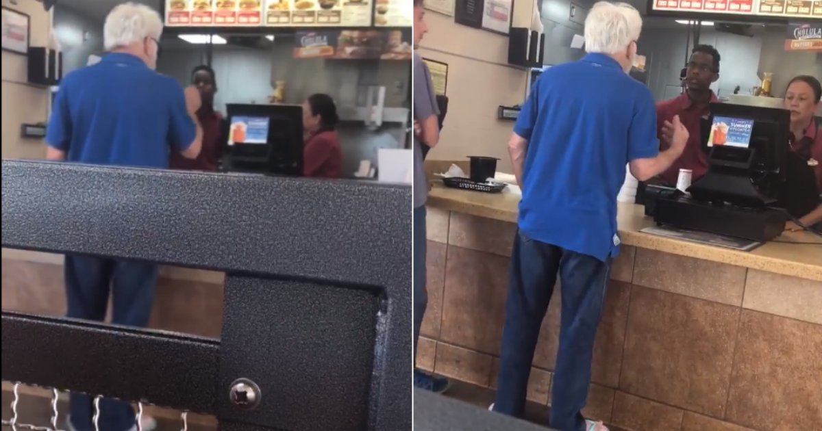 racist attack.jpg?resize=1200,630 - Angry Customer Threw Tantrums At Jack In The Box Employee