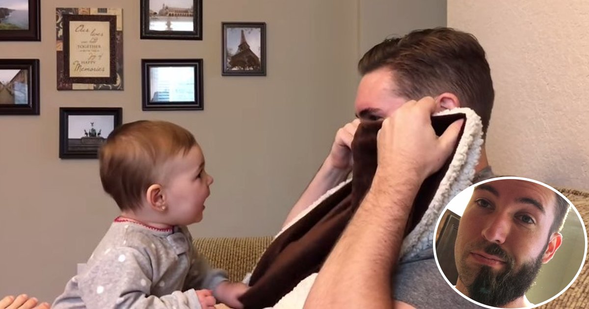shave.jpg?resize=412,232 - Father Shaved His Beard Off, Adorable Daughter Couldn't Recognize Him