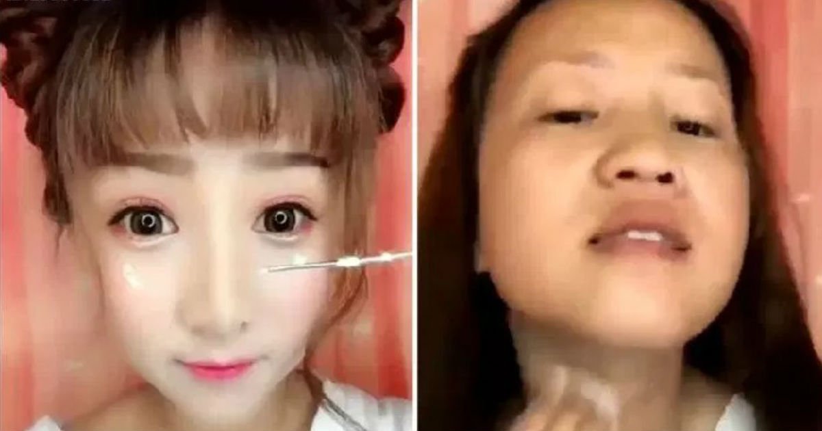 ss 2.jpg?resize=1200,630 - 즉석에서 코와 턱 '재창조'하는 중국 여성들의 '충격적인' 화장법 (영상)