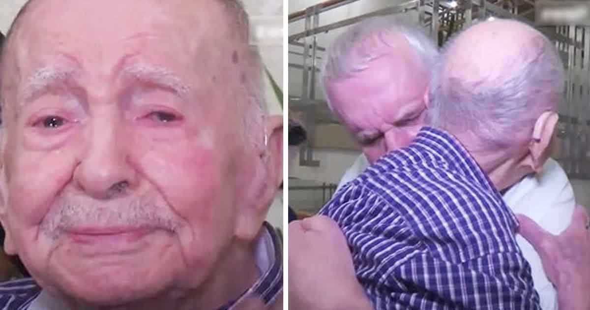 adfaaa.jpg?resize=412,232 - Un homme de 102 ans pensait que son frère était décédé au cours de la Seconde Guerre mondiale. 70 ans plus tard, il rencontre le fils de son frère