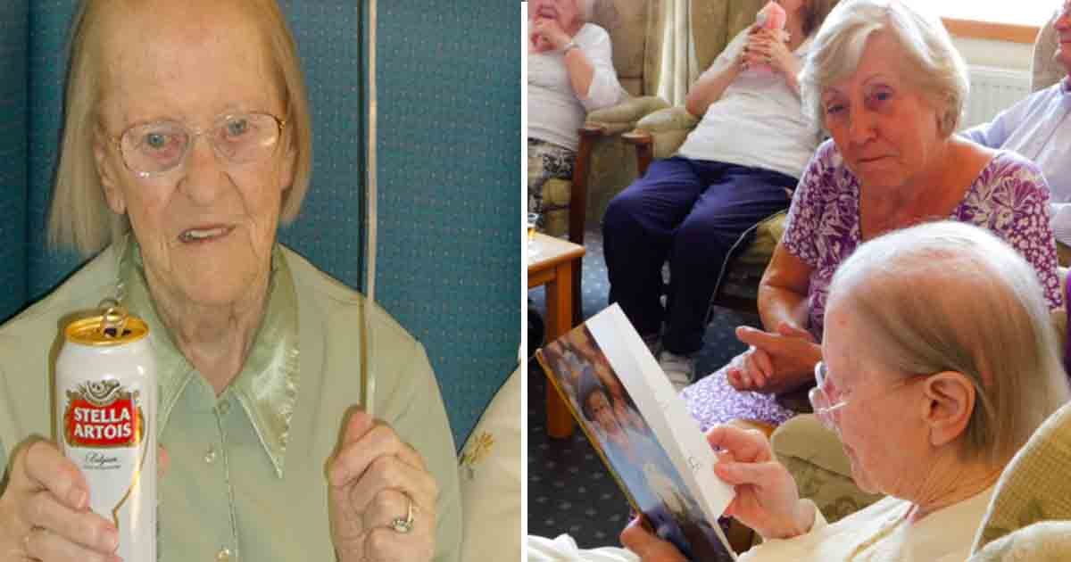 afafaa.jpg?resize=412,275 - Une femme âgée de 100 ans donne explique sa longévité grace à une célèbre bière belge !