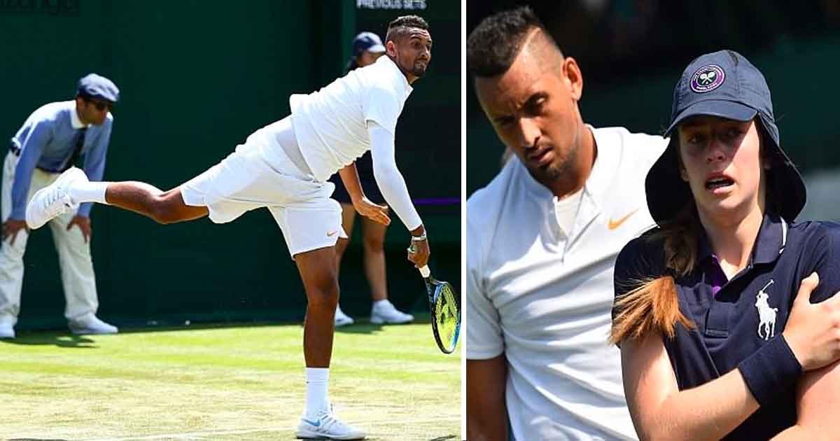 afda.jpg?resize=1200,630 - Tennis Bad Boy Nick Kyrgios Showed His Soft Side As He Comforted Girl Who Got Hit By A Ball